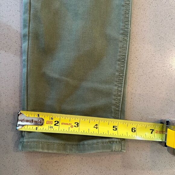 Old Navy Women's Rockstar Super Skinny Mid Rise Olive Green Color Jeans Size 10 - Picture 10 of 11
